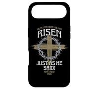 He Is Not Here He Has Risen Just As He Said Case for iPhone Air