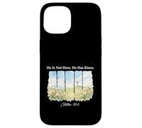 He Is Not Here He Has Risen Matthew 28-6 - Easter Christian Case for iPhone 15