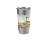 He is not here. He has Risen. Matthew 28:6 Stainless Steel Insulated Tumbler
