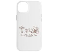 He Is Not Here He Has Risen Matthew 28:6 Sunrise Case for iPhone 14 Plus