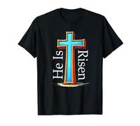 He is Risen Christian Cross of Christ T-Shirt