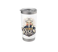 He is Risen Christian Easter Resurrection Faith Stainless Steel Insulated Tumbler