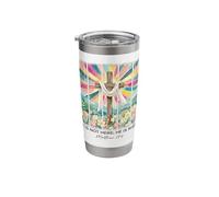 He is Risen Cross Painted Jesus Faith Christian Easter Stainless Steel Insulated Tumbler