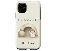 He Is Risen Easter Christian Resurrection Case for iPhone 11