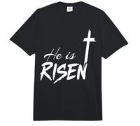 He is Risen Easter is About Jesus Bible Christ Easter Comfort Colors Adult Heavyweight T-Shirt