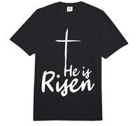He is Risen Easter is About Jesus Bible Christ Easter Comfort Colors Adult Heavyweight T-Shirt