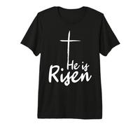 He is Risen Easter is About Jesus Bible Christ Easter Premium T-Shirt
