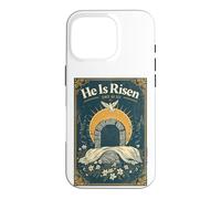 He Is Risen Empty Tomb Christian Easter Resurrection Faith Case for iPhone 16 Pro