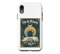 He Is Risen Empty Tomb Christian Easter Resurrection Faith Case for iPhone XR