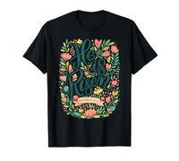 He is Risen Floral Wildflowers Cottagecore Art Easter Jesus T-Shirt