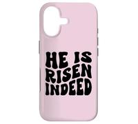 He is risen indeed Christian Happy Resurrection Sunday Jesus Case for iPhone 17