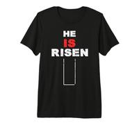 He is Risen Jesus Christ Catholic Christians Easter Sunday Premium T-Shirt
