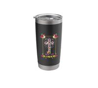 He is Risen Jesus Christ Catholic God Religious Happy Easter Stainless Steel Insulated Tumbler