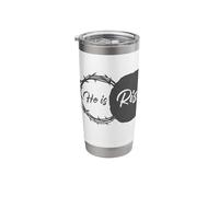 He is Risen - Jesus Christ Resurrection Easter & Passover Stainless Steel Insulated Tumbler