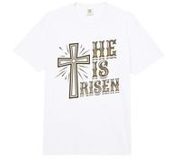 He is Risen Jesus Christian Comfort Colors Adult Heavyweight T-Shirt