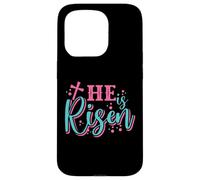 He is Risen - Jesus Christian Happy Easter Day Case for iPhone 15 Pro