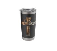 He is Risen Just as He Said Cross Christian Easter Matthew Stainless Steel Insulated Tumbler