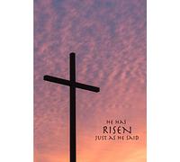 He Is Risen Just As He Said Religious Easter Greeting Card 125mm x 178mm Including Envelope GC056