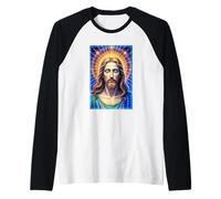 He is Risen King Raglan Baseball Tee