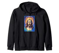 He is Risen King Zip Hoodie
