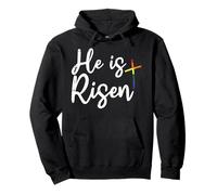 He Is Risen LGBT-Q Pride Rainbow Gay Christian Men Women Pullover Hoodie