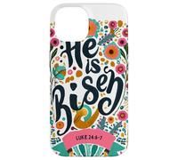 He Is Risen Luke 24:6-7 Easter Bible Verse Scripture Case for iPhone 14