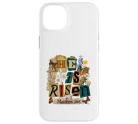 He is Risen Matthew 28:6 Christian Easter Faith Case for iPhone 14 Plus