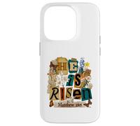 He is Risen Matthew 28:6 Christian Easter Faith Case for iPhone 14 Pro