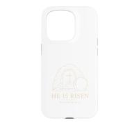 He Is Risen Matthew 28 6 Cross Tomb Case for iPhone 15 Pro