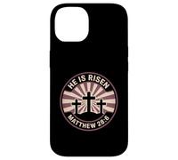 He Is Risen Matthew 28:6 Easter Bible Verse Christian Case for iPhone 14