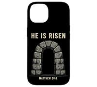 He Is Risen Matthew 28:6 Easter Christian Faith Case for iPhone 14
