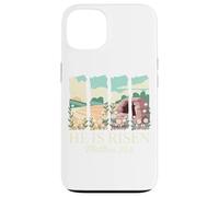 He Is Risen Matthew 28 6 Easter Resurrection Scene Case for iPhone 13