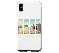 He Is Risen Matthew 28 6 Easter Resurrection Scene Case for iPhone XS Max