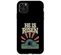He Is Risen Matthew 28:6 Retro Christian Case for iPhone 11 Pro Max