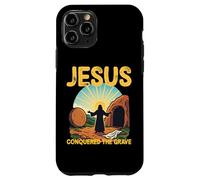 He Is Risen Open Tomb Resurrection Jesus Conqured the Grave Case for iPhone 11 Pro