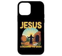 He Is Risen Open Tomb Resurrection Jesus Conqured the Grave Case for iPhone 12 mini
