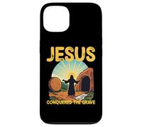 He Is Risen Open Tomb Resurrection Jesus Conqured the Grave Case for iPhone 13