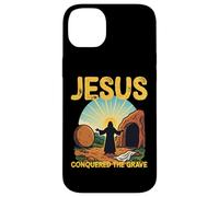 He Is Risen Open Tomb Resurrection Jesus Conqured the Grave Case for iPhone 14 Plus