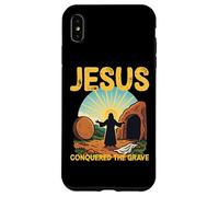 He Is Risen Open Tomb Resurrection Jesus Conqured the Grave Case for iPhone XS Max