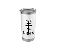 He is Risen Orthodox Christian Gr aster Orthodox Easter Stainless Steel Insulated Tumbler