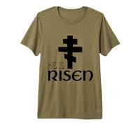 He is Risen Orthodox Christianity Orthodox Gr aster Premium T-Shirt