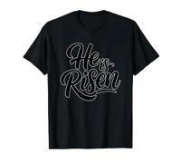 He is Risen Value Graphic T-Shirt, Men, Black, S