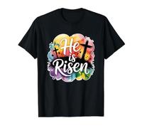 He is Risen Value Graphic T-Shirt, Men, Black, S