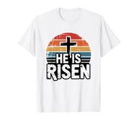 He is Risen Value Graphic T-Shirt, Men, White, S