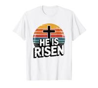 He is Risen Value Graphic T-Shirt, Men, White, S
