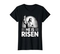 He is Risen Value Graphic T-Shirt, Women, Black, S