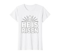 He is Risen Value Graphic T-Shirt, Women, White, M