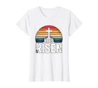 He is Risen Value Graphic T-Shirt, Women, White, S