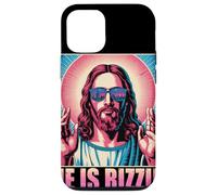 He Is Rizzin Funny Jesus Religious Humor Pop Culture Case for iPhone 12/12 Pro