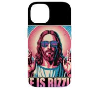 He Is Rizzin Funny Jesus Religious Humor Pop Culture Case for iPhone 14